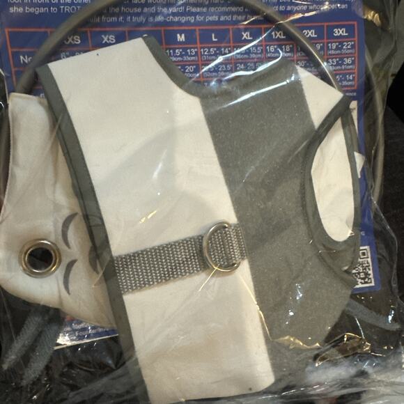 NEW Muffin's Halo Guide for Blind Dogs size Small Gray - Picture 3 of 4